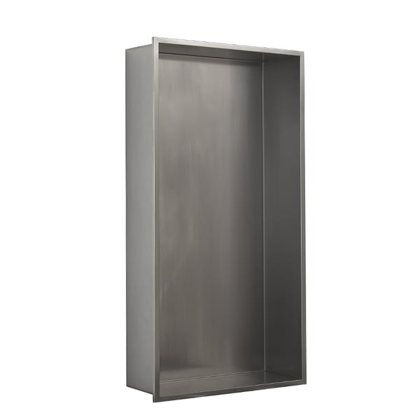 Εσοχή ντους Guest brushed 30x60 cm Gedy 24923